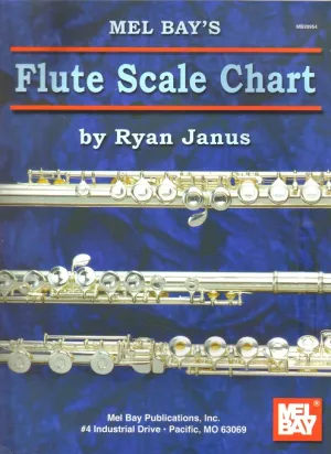 Mel Bay Flute Scale Chart by Ryan Janus