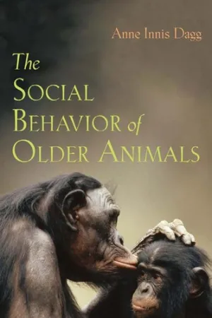 The social behavior of older animals by Anne Innis Dagg