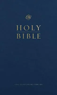 ESV Pew Bible (Hardcover, Blue) by CROSSWAY.