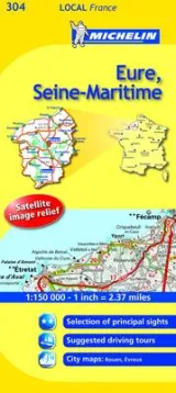 Eure, Seine-Maritime (Michelin Local Maps) by 