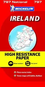 Ireland High Resistance - Michelin National Map 797 by 